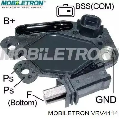 VRV4114 Mobiletron Regulator alternatora (przekaźnik ładowania)