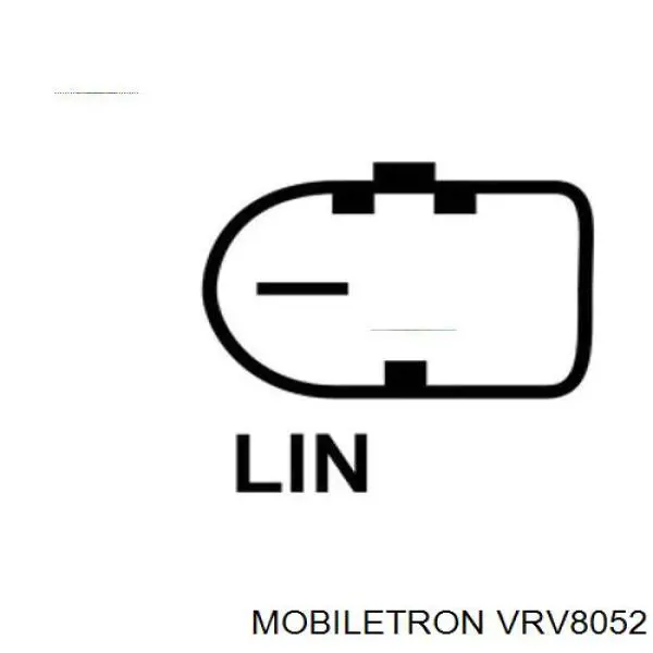 Do koszyka VRV8052 Mobiletron Regulator alternatora (przekaźnik ładowania)