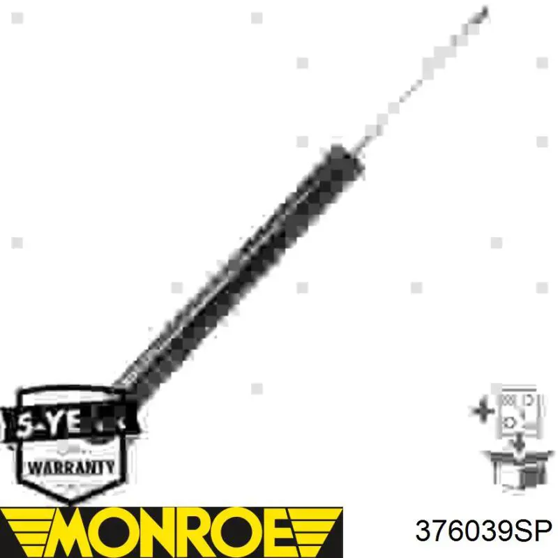 Amortyzator tylny Mercedes 2043260404 cena, od 48,77 USD