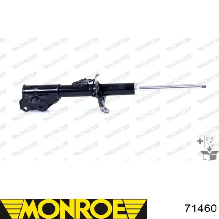 LD4734900A Mazda Amortyzator przedni lewy