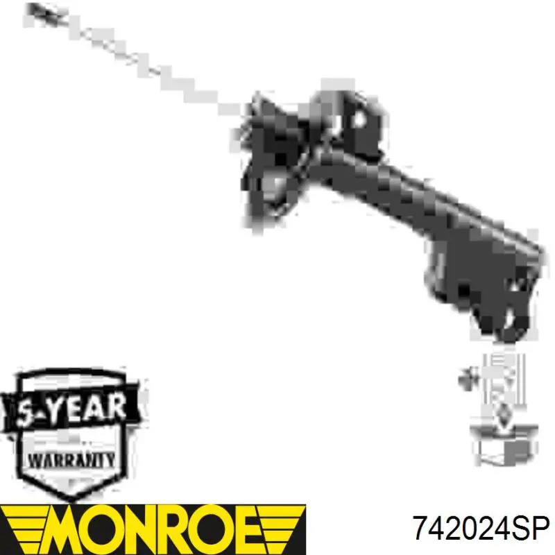 Do koszyka RS315293 Raiso Amortyzator przedni