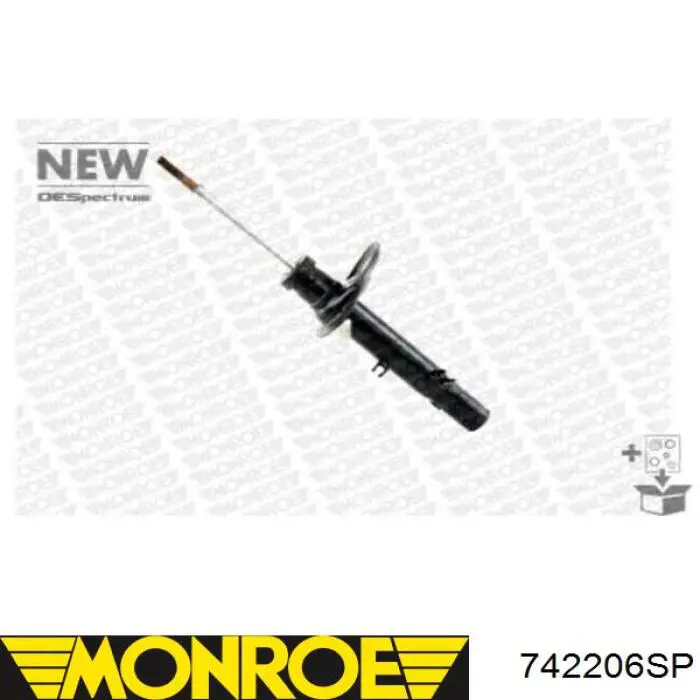 9810909180 Peugeot/Citroen Amortyzator przedni prawy