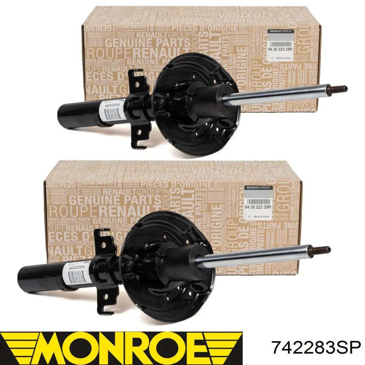 Amortyzator przedni Monroe 742283SP cena, od 93,90 USD