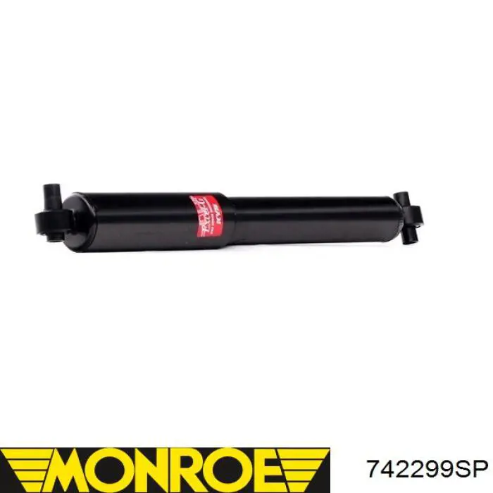 RS256362 Raiso Amortyzator przedni lewy