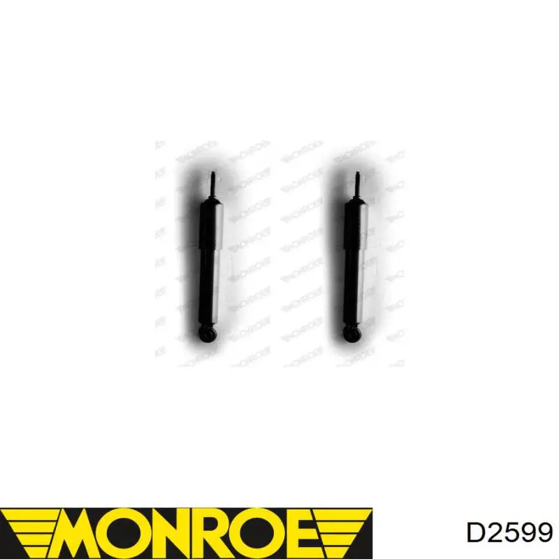 Do koszyka D2599 Monroe Amortyzator przedni