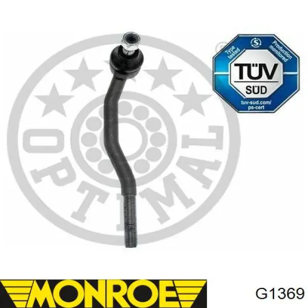 Amortyzator tylny lewy Monroe G1369 cena, od 52,98 USD