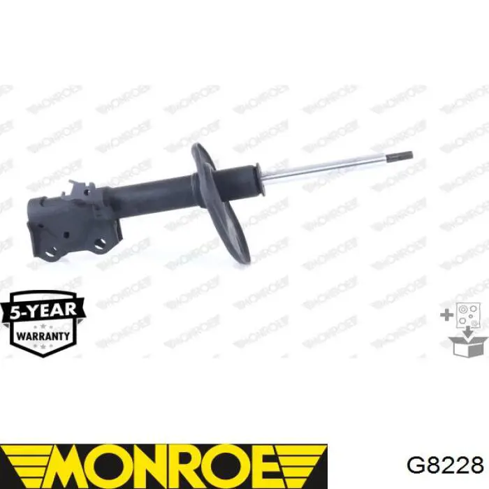 Amortyzator przedni prawy Toyota 485108Z041 cena, od 100,59 USD