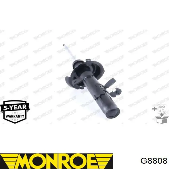 Amortyzator przedni lewy RS242907 Raiso