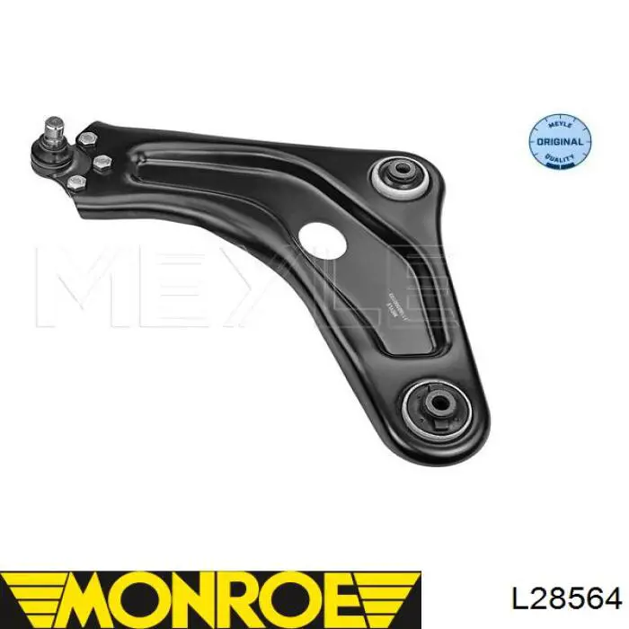 Do koszyka 1682732380 Peugeot/Citroen Wahacz zawieszenia przedniego dolny lewy