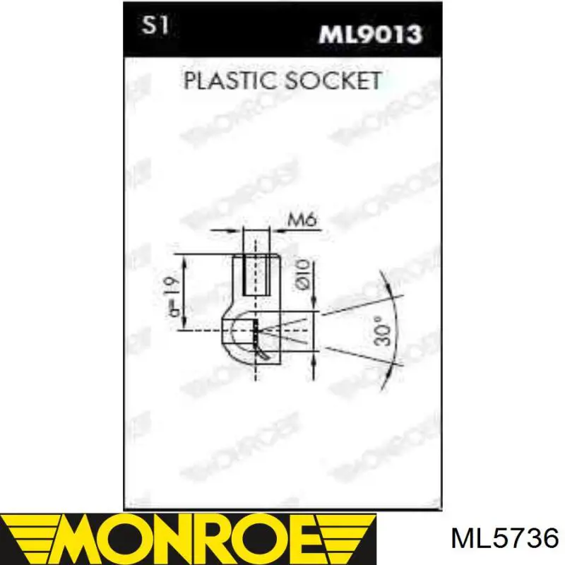Do koszyka GS0802 Magneti Marelli Amortyzator maski