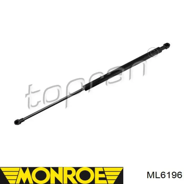 Do koszyka ZS06020 Japan Parts Amortyzator klapy bagażnika (3/5 drzwi-tylnych)