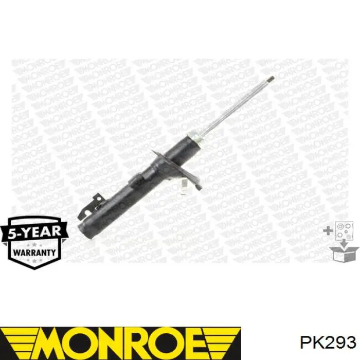 Odbój amortyzatora przedniego + osłona Monroe PK293 cena, od 22,74 USD