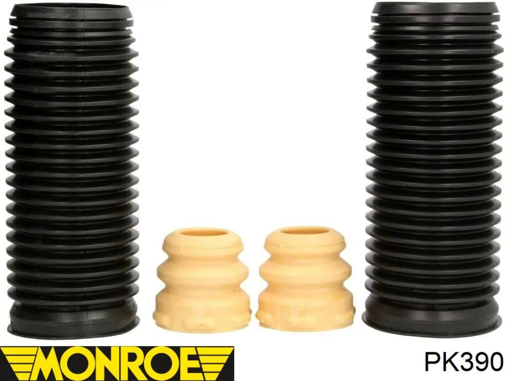 Odbój amortyzatora przedniego + osłona Monroe PK390 cena, od 47,53 USD