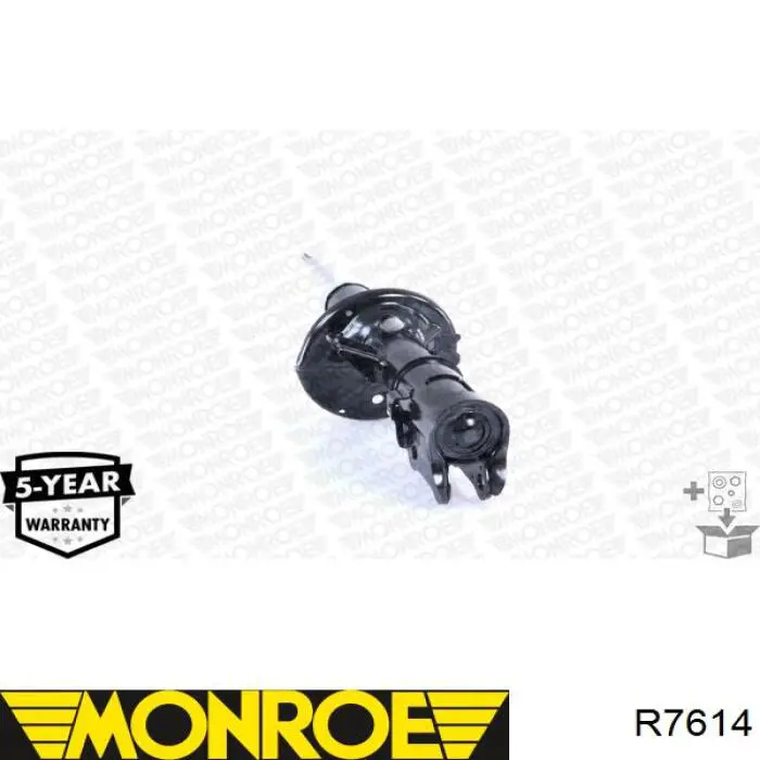 Amortyzator przedni lewy RS317598 Raiso