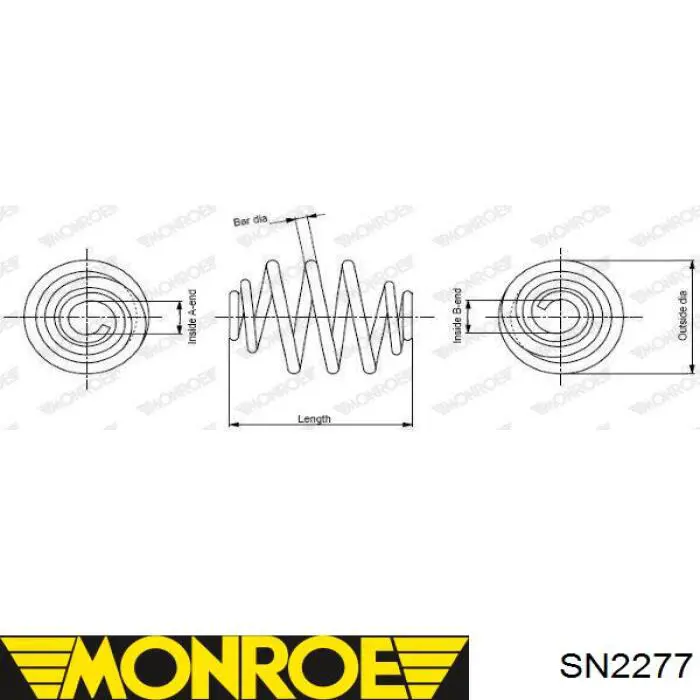 Do koszyka 33531094739 BMW Sprężyna tylna