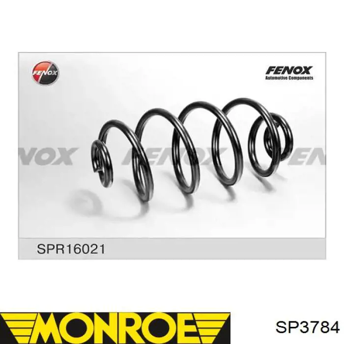 Sprężyna przednia SP3784 Monroe