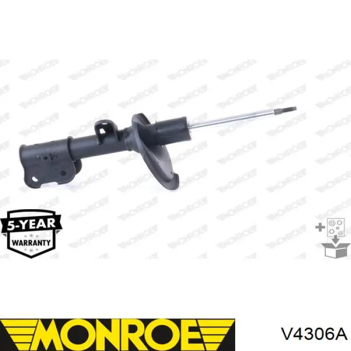 Do koszyka 546604H050 Hyundai/Kia Amortyzator przedni prawy