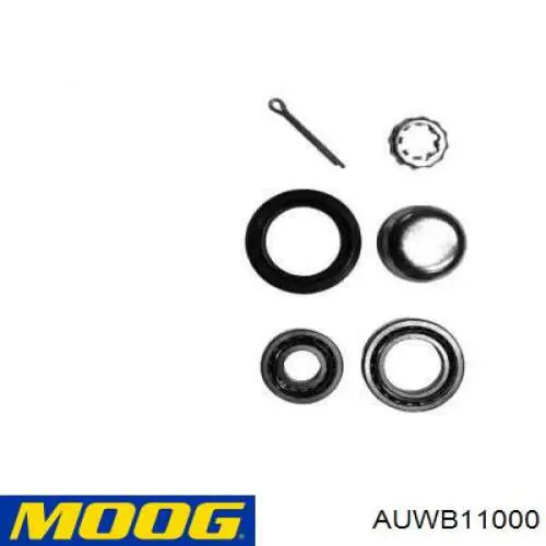 Do koszyka AUWB11000 Moog Lożysko piasty tylnej