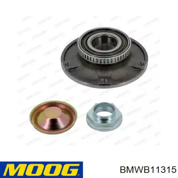 Piasta przednia Moog BMWB11315 cena, od 51,29 USD