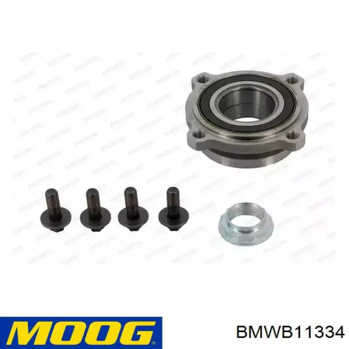 Lożysko piasty tylnej Moog BMWB11334 cena, od 43,19 USD