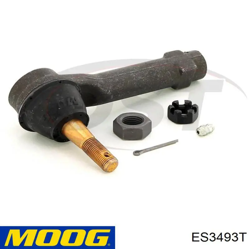 Końcówka drążka kierowniczego zewnętrzna Moog ES3493T cena, od 16,30 USD