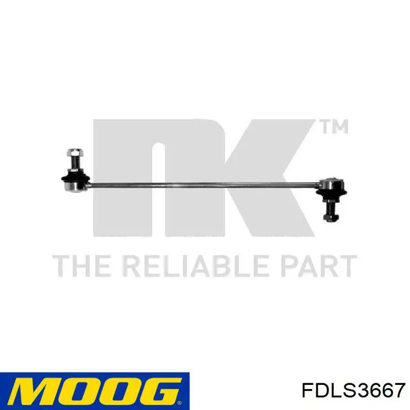 Do koszyka FDLS3667 Moog Łącznik stabilizatora przedniego