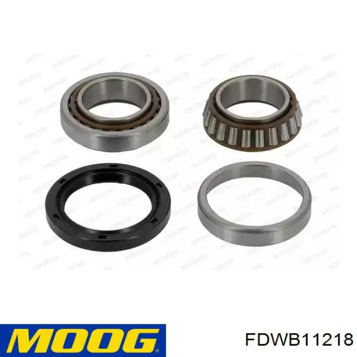 Lożysko piasty tylnej Moog FDWB11218 cena, od 15,27 USD