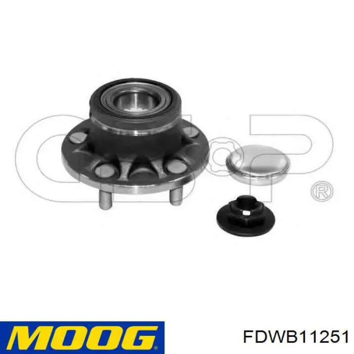 Do koszyka FDWB11251 Moog Piasta tylna