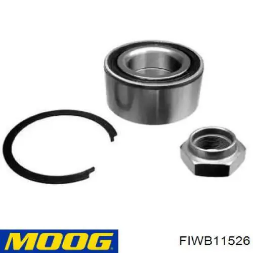 Do koszyka FIWB11526 Moog Łożysko piasty przedniej