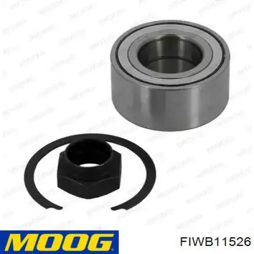 Łożysko piasty przedniej Moog FIWB11526 cena, od 23,49 USD