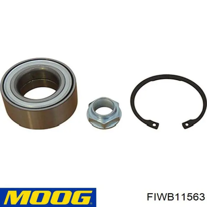 Łożysko piasty przedniej Moog FIWB11563 cena, od 25,68 USD