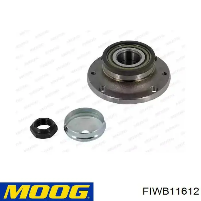 Piasta tylna Moog FIWB11612 cena, od 37,03 USD