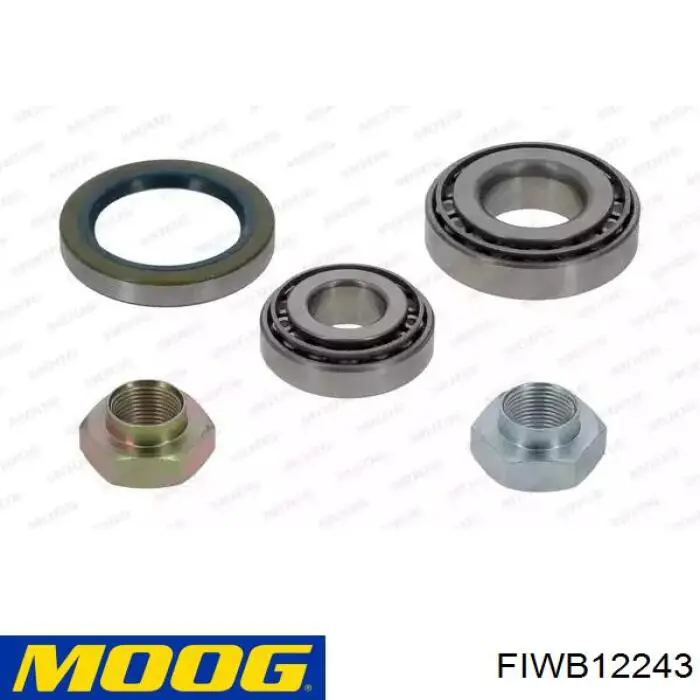 Łożysko piasty przedniej Moog FIWB12243 cena, od 6,59 USD