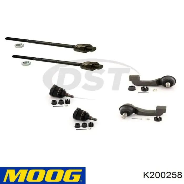 Do koszyka CHSB15913 Moog Silentblock przedniego wahacza dolnego