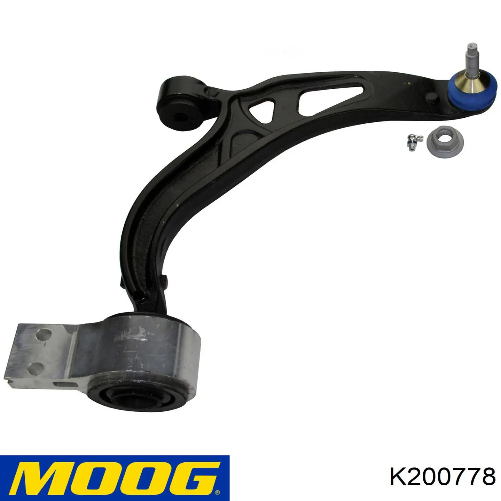 Silentblock przedniego wahacza dolnego Moog K200778 cena, od 51,59 USD