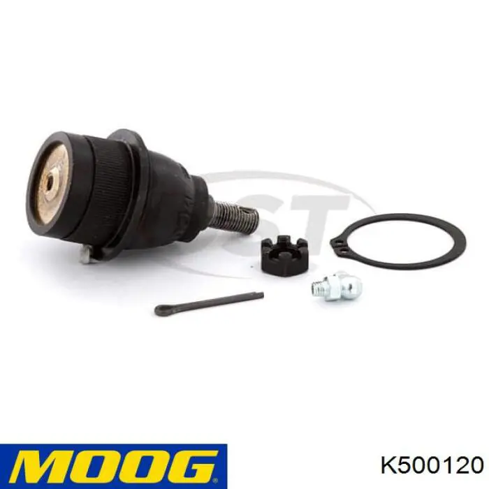 Sworzeń wahacza dolny Moog K500120 cena, od 17,41 USD