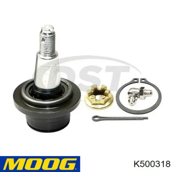 Sworzeń wahacza dolny Moog K500318 cena, od 30,74 USD