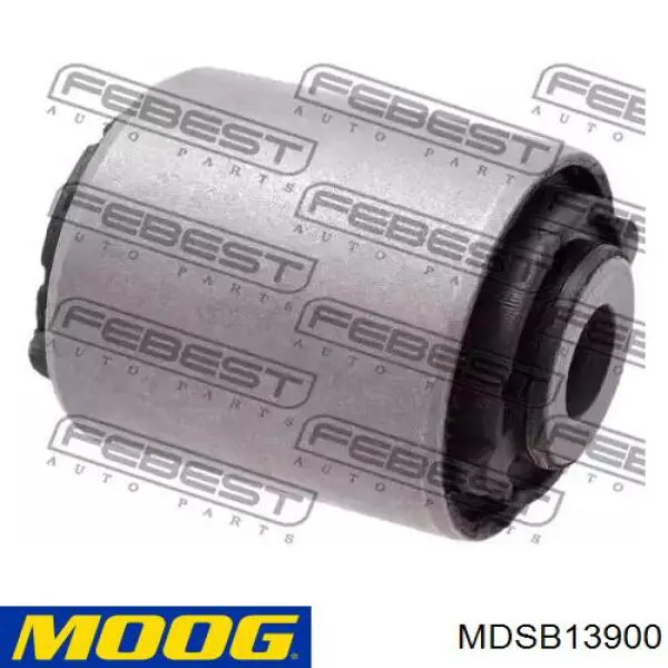Do koszyka MDSB13900 Moog Silentblock przedniego wahacza dolnego