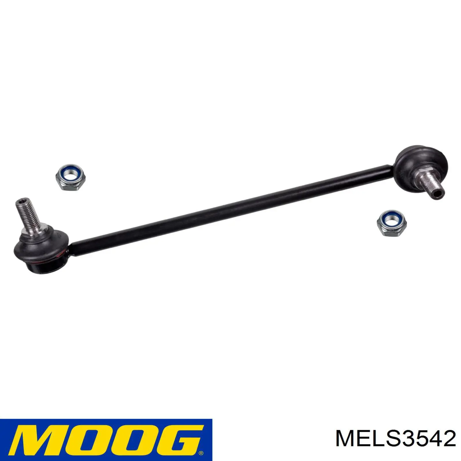 Do koszyka MELS3542 Moog Łącznik stabilizatora przedniego lewy