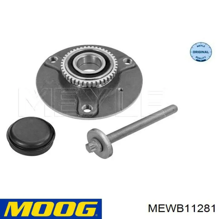 Piasta przednia Moog MEWB11281 cena, od 50,16 USD