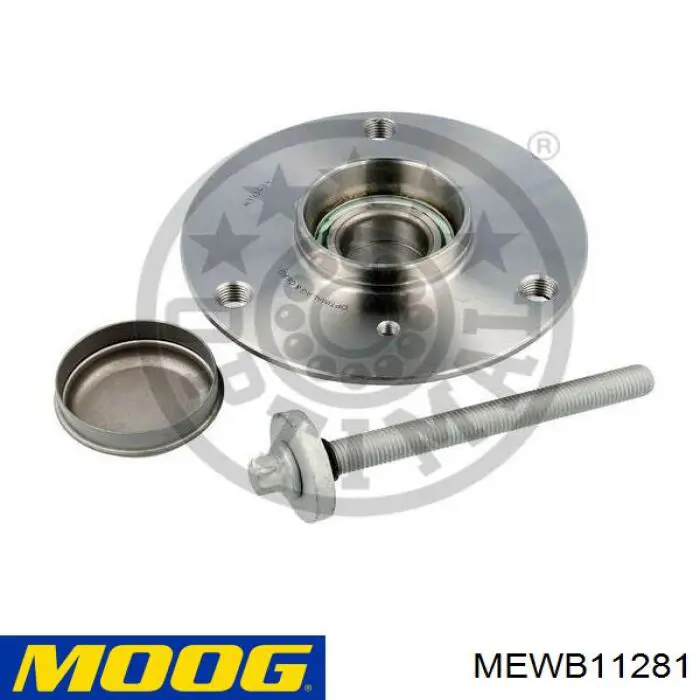Do koszyka MEWB11281 Moog Piasta przednia
