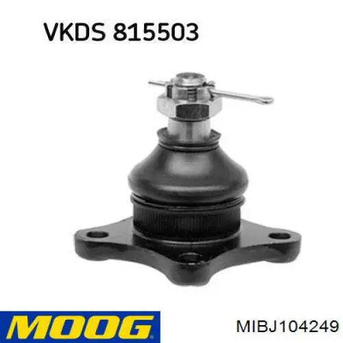 Do koszyka MIBJ104249 Moog Sworzeń wahacza górny