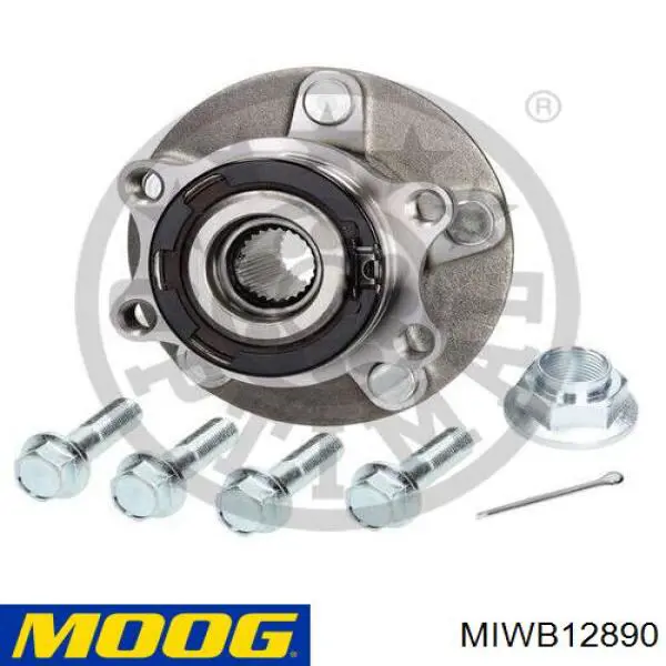 Piasta tylna Moog MIWB12890 cena, od 72,19 USD