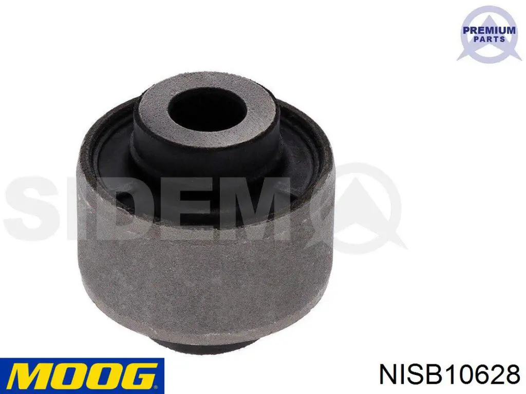Do koszyka NISB10628 Moog Silentblock przedniego wahacza dolnego