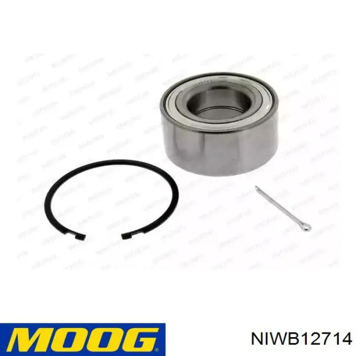 NIWB12714 Moog Łożysko piasty przedniej