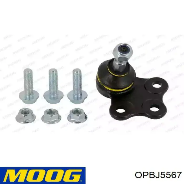 Sworzeń wahacza dolny Moog OPBJ5567 cena, od 14,54 USD