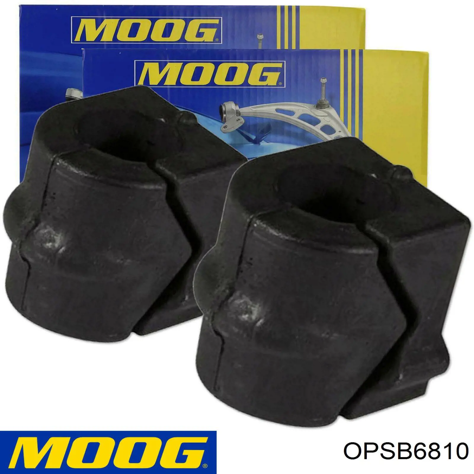 Do koszyka OPSB6810 Moog Tuleja stabilizatora przedniego
