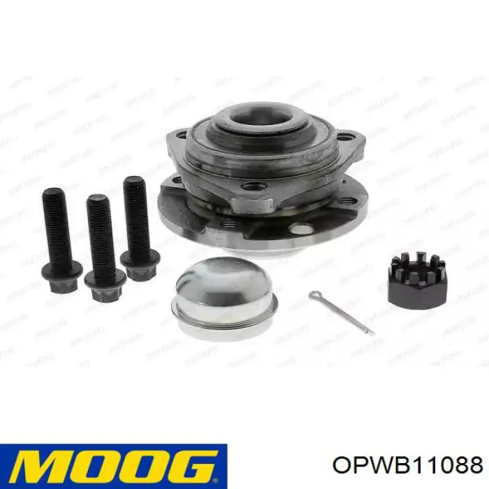 Piasta przednia Moog OPWB11088 cena, od 67,60 USD