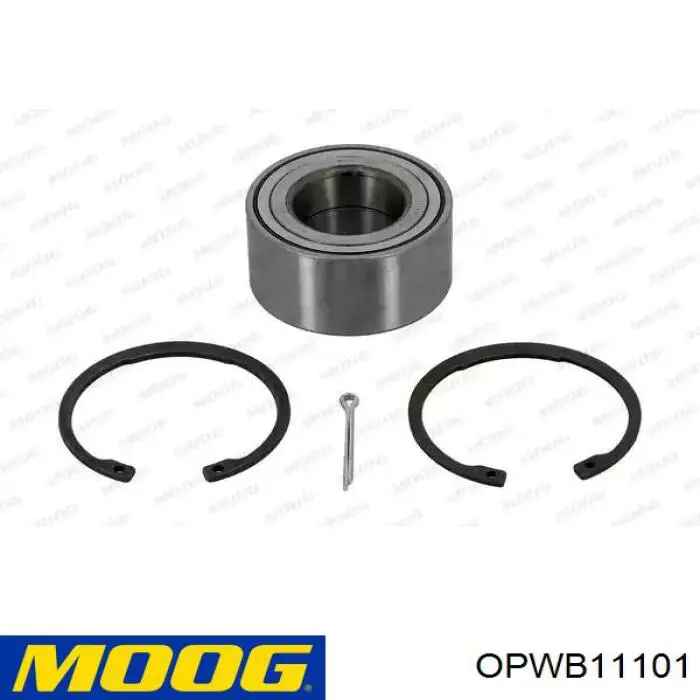 Łożysko piasty przedniej Moog OPWB11101 cena, od 21,67 USD