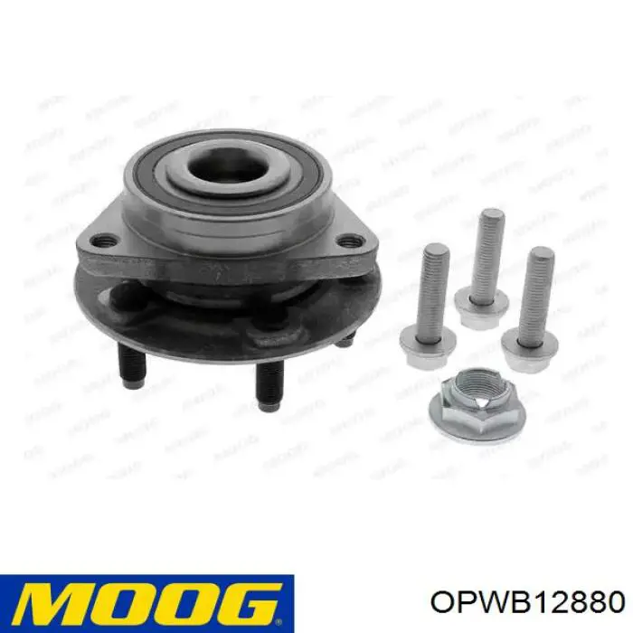 OPWB12880 Moog Piasta przednia